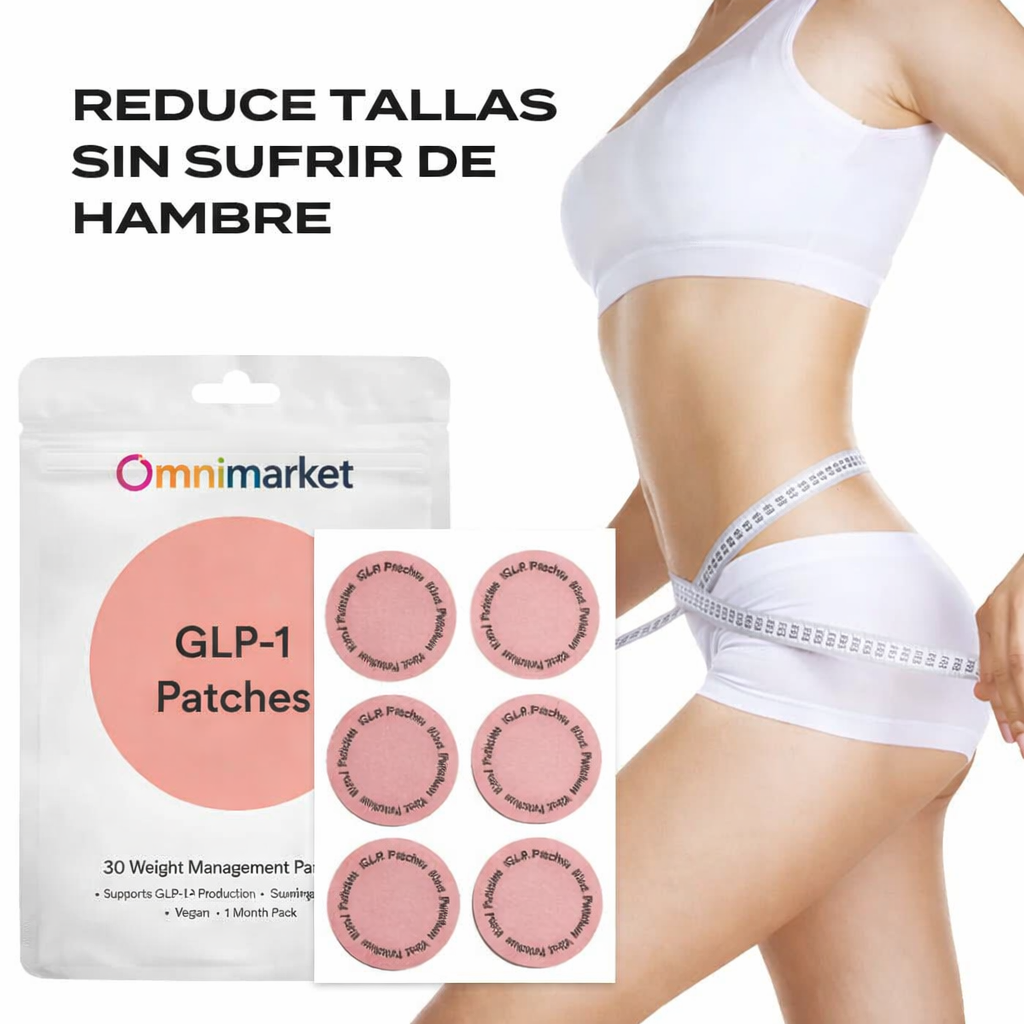 Parches GLP-1 - Reduce tu apetito y tus antojos