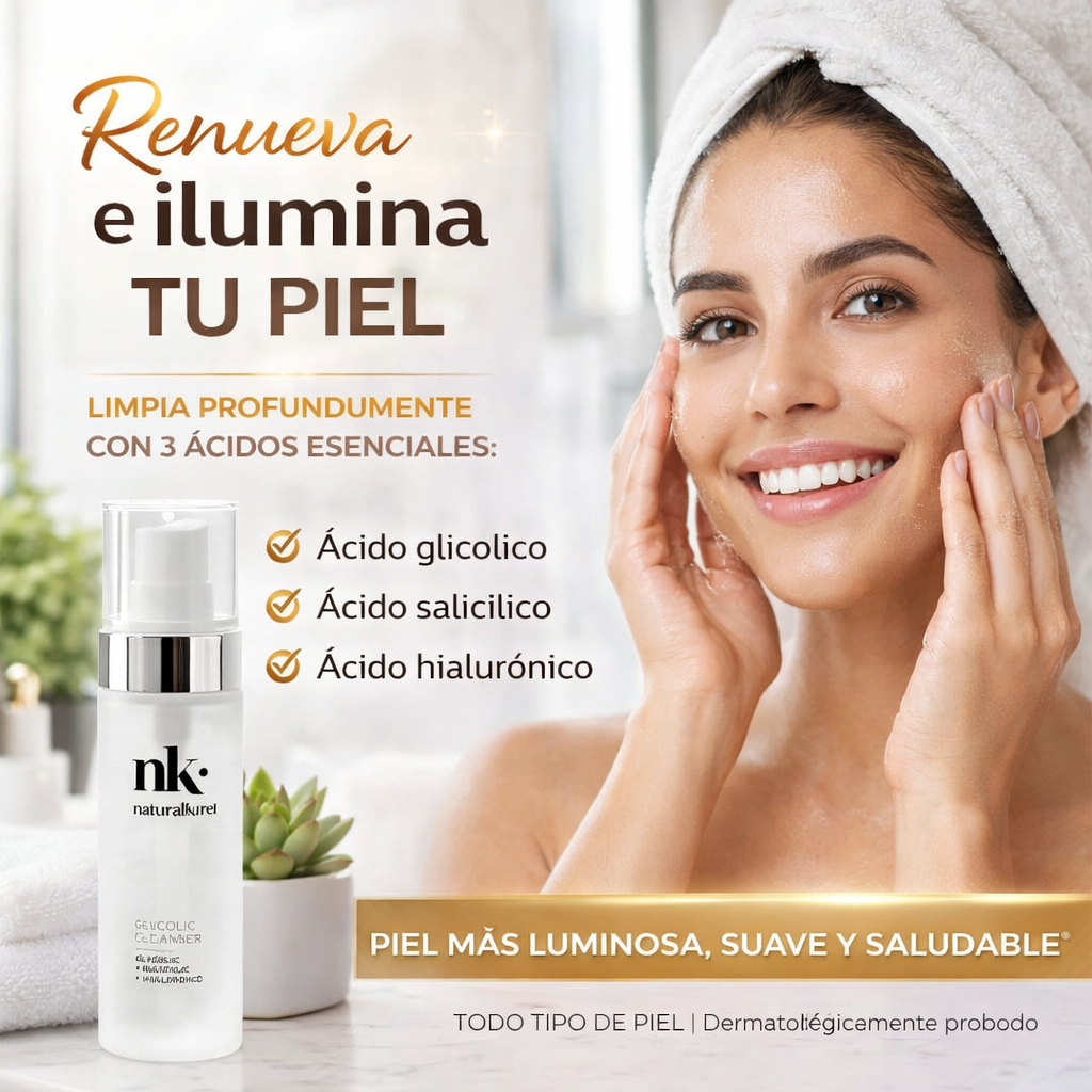 Limpiador NK - Exfoliación Facial Efectiva