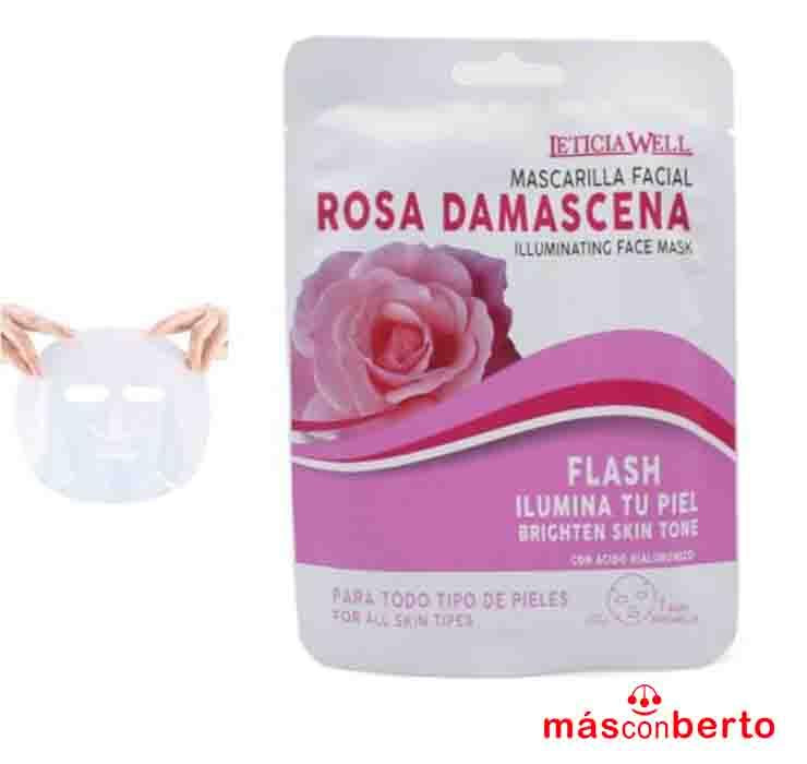Mascarilla Facial de Rosa Damascena